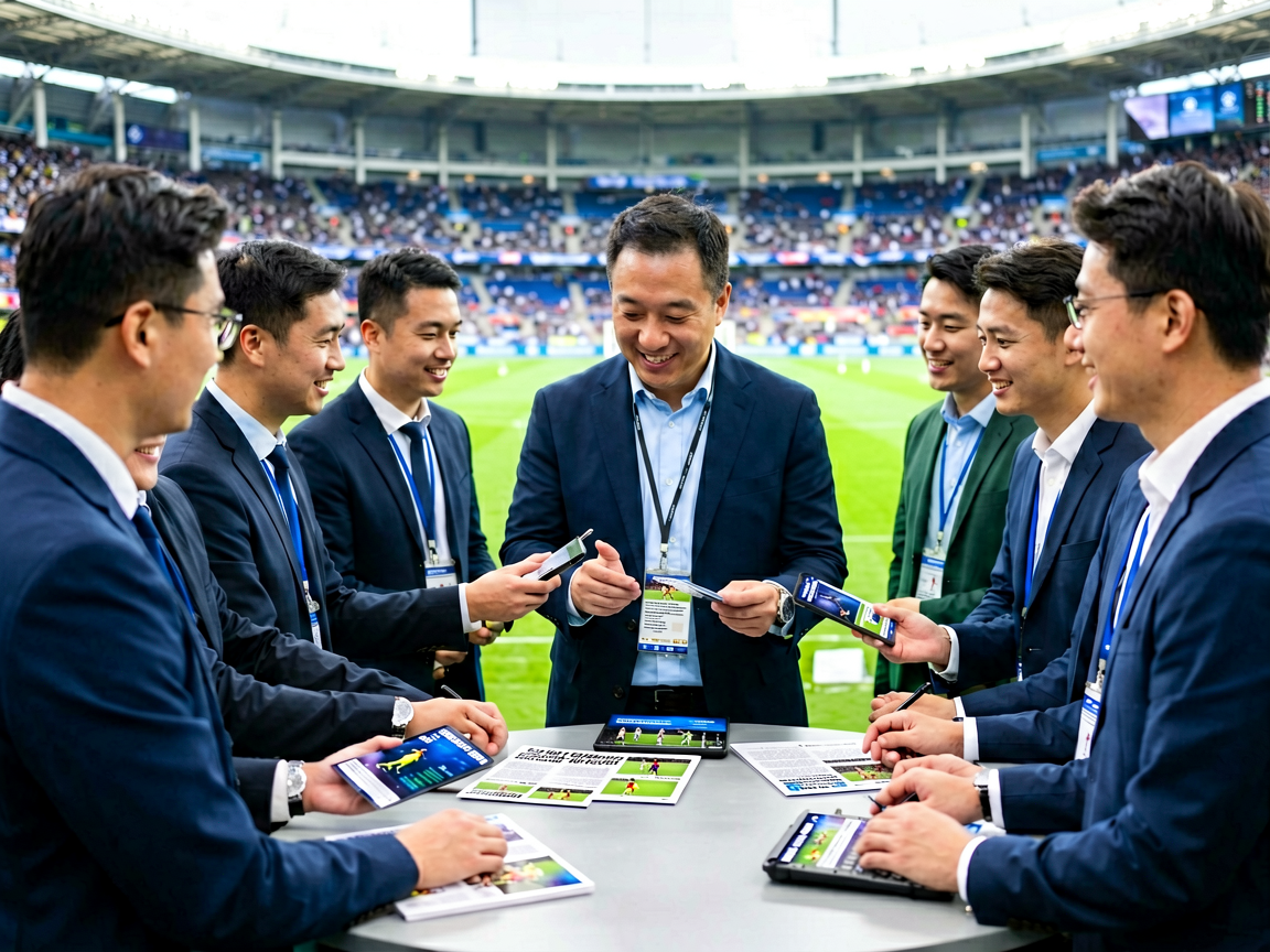 体育新闻采访现场，8688体育资讯团队产出专业体育内容